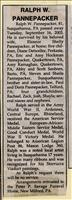 Pannepacker, Ralph W